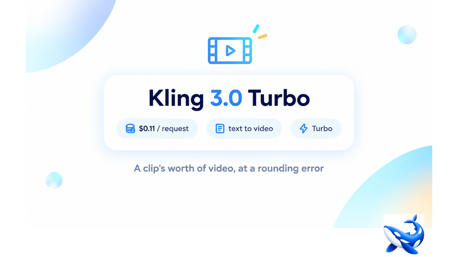 Kling 3.0 Turbo: Text to Video at 11 Cents a Request