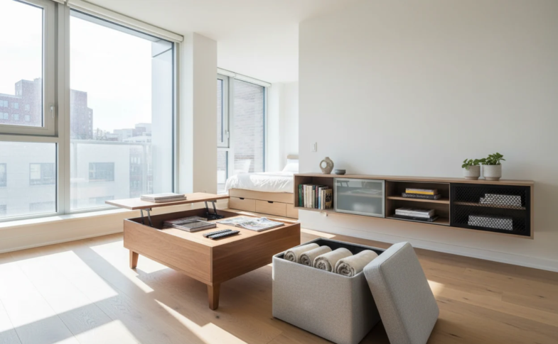 How Custom Wood Furniture Improves Storage and Organization