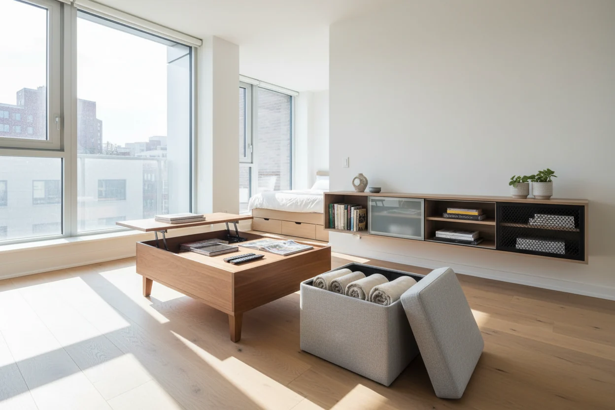 How Custom Wood Furniture Improves Storage and Organization