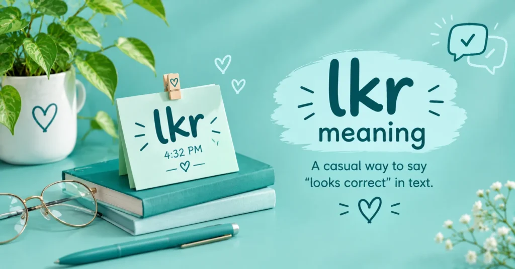 lkr mean